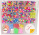 Zestaw do robienia biżuterii LEAN Toys Różne Wzory z buźkami i literkami 13454 (5905323216945) - obraz 1