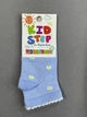 Летние носки для девочки KidStep Цветочки голубые арт.4322 12 - изображение 1