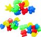 Zestaw LEAN Toys Magiczny Piasek kinetyczny z narzędziami foremkami i dmuchaną planszą 3 kg Różowy 24690 (5905991060406) - obraz 5