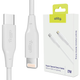 Kabel Allity AUC-02 USB-C - Lightning 1 m 27W White (5906667550207) - obraz 6