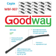 Щітка склоочисника безкаркасна універсальна GoodWay 425 мм 17" ( WBF-907-17 ) - изображение 1