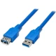 Кабель ATcom удлинитель USB 3.0 AM/AF 3.0 м blue - зображення 3