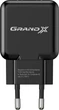 Мережевий зарядний пристрій Grand-X (1xUSB 5В/2.1А) Black (CH-03B) - зображення 10