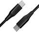 Kabel Allity AUC-02 USB-C - USB-C 2 m 100W Black (5906667550290) - obraz 2