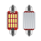 LED лампи C10W 12SMD 4014, 41мм, 2шт - изображение 1