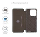 Чехол-книжка для OPPO A5 Pro 4G/A5 Pro 5G, G-Case, Зеленый, кожаный чехол-книга из экокожи (PU) и TPU, с магнитом, с подставкой и вместительным кардхолдером, противоударный, защита всего корпуса, ArmorStandart (ARM85407) - изображение 3