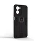 Чехол для Motorola G05/E15, Proover, Черный, с подставкой и магнитом, противоударный, ударопрочный, бронированный, панель-накладка, защита всего корпуса, термополиуретан (TPU) + поликарбонат (PC), ArmorStandart (ARM85746) - изображение 2