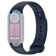 Силиконовый ремешок для фитнес браслетов Xiaomi Mi Band 8 Smart Band 9/10, Silicone, Midnight Blue, с удобной застёжкой, на фитнес трекер и смарт часы, ArmorStandart (ARM86909) - изображение 1