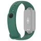 Силиконовый ремешок для фитнес браслетов Xiaomi Mi Band 8 Smart Band 9/10, Silicone, Dark Green, с удобной застёжкой, на фитнес трекер и смарт часы, ArmorStandart (ARM86907) - изображение 2