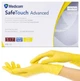 Перчатки нітрилові текстуровані жовті S-size Medicom SafeTouch Advanced Yellow, 100шт/уп - 1102-TG-B - зображення 1