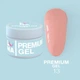 Гель LUNAMoon Premium Gel №13 - персиковый на 15 мл для укрепления, выравнивания и наращивания ногтей - изображение 1