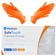 Перчатки нитриловые текстурированные Medicom SafeTouch Advanced Orange M -size, 100шт./уп. - 1117-C - изображение 2