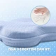 Подушка ортопедическая Papaella BabyComfort 27x22x3 см с эффектом памяти в форме мишки голубая (4820227288700) - изображение 6
