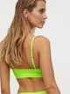 Верхняя часть купальника женская H&M 811907001c20 36 Салатовая (1000000051515) - изображение 2