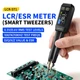Интеллектуальный мини-пинцет FNIRSI LCR-ST1 цифровой LCR SMD тестер Black - изображение 2