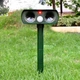 Стаціонарний відлякувач собак і котів на сонячній батареї Garden Protector - зображення 2
