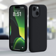 Панель Allity Silicone Mag Case для Apple iPhone 15 Pro Max Black (5906667550955) - зображення 8