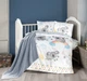 Постільна білизна для новонароджених з пледом First Choice Baby Digital Satin Nirvana Koala - зображення 1