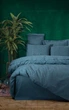 Постільна білизна Cotton Box Lux Satin Jacquard євро Sante Petrol - зображення 1