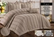 Жаккардовое покрывало с наволочками Ester Cappuccino 240 x 260 см - изображение 1