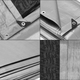 Plandeka Springos 3 x 3 m 270g/m2 gruba płachta ochronna szara (GA2160) (5907719430478) - obraz 5