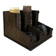Кавовий органайзер Wnine 2X Barista Coffee Organizer для стаканів і кришок (відділення 90 мм і 100 мм) - зображення 3