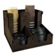 Кавовий органайзер Wnine 2X Barista Coffee Organizer для стаканів і кришок (відділення 90 мм і 100 мм) - зображення 4