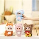 Іграшка сюрприз Бейбі Фрі Baby Doll Kawaii пухнастий брелок у костюмі звірят у стилі Лабубу - зображення 3