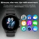 Смарт годинник Zeblaze Btalk 3 Plus black/чорний Bluetooth дзвінки, з великим дисплеєм, силіконовим ремінцем - зображення 4