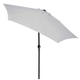 Parasol ogrodowy Springos składany 260 cm duży na balkon Szary GU0022 (5907719429892) - obraz 2