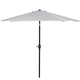 Parasol ogrodowy Springos składany 260 cm duży na balkon Szary GU0022 (5907719429892) - obraz 3