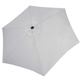 Parasol ogrodowy Springos składany 260 cm duży na balkon Szary GU0022 (5907719429892) - obraz 8