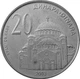 Монета Сербія 20 динарів 2003 UNC (KM#38) - зображення 1