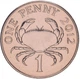 Монета Гернси 1 пенни 2012 UNC (KM#89) - изображение 1