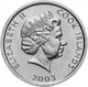 Монета Острова Кука 1 цент 2003 UNC Петух (KM#422) - изображение 2