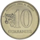 Монета Парагвай 10 гуарани 1996 UNC (KM#178a) - изображение 1