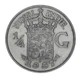 Монета Нідерландська Індія 1/4 гульдена 1937 F–VF (Ag 720, 3,18 грама) - зображення 1