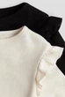 Реглан в рубчик синій 2шт H&M 98-104см (400011510) - зображення 2