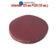 Круг шлифовальный на липучке Intertool 125 мм Р120 (10 шт.) (BT-0512) - изображение 1