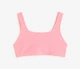 Верхня частина купальника в рубчик для дівчинки H&M 1123276-002 158-164 см (12-14 years) рожевий - зображення 1