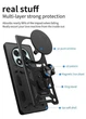 Чохол Camshield з кільцем-підставкою на Xiaomi Redmi Note 14 Pro Plus / dark blue - зображення 2