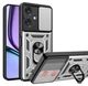Чехол Camshield c кольцом-подставкой на Realme Note 60 (RMX3933) / silver - изображение 1