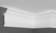 Карниз полимерный для LED-освещения Grand Décor KH 919 Жесткий 2000 мм - изображение 4
