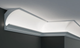 Карниз для LED освещения серия D Tesori KD 201 1150 мм. - изображение 1