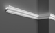 Карниз полимерный для LED-освещения Grand Décor KH 905 Жесткий 2000 мм - изображение 2