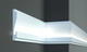 Карниз для LED освещения серия D Tesori KD 404 1150 мм - изображение 1