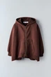 Подростковый спортивный костюм (толстовка+штаны) для девочки Zara 6085/603 164 см Коричневый - изображение 2