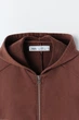 Подростковый спортивный костюм (толстовка+штаны) для девочки Zara 6085/603 164 см Коричневый - изображение 4