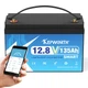 Акумулятор Kepworth LiFePO4 12V 135Ah 1728W Smart Bluetooth (літій залізо фосфатний АКБ з BMS) - зображення 1