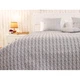 Покрывало двусторонее Руно 212x240 см - Grey Braid серый (22782) - изображение 5